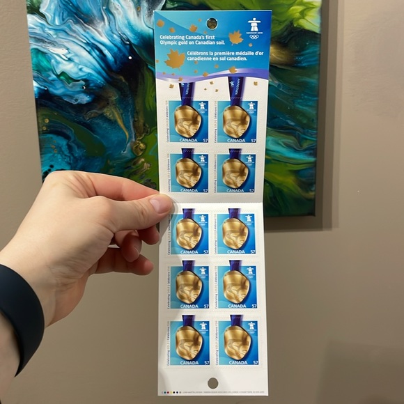 NEW 2010 OLYMPIC WINTER VANCOUVER Canada Wins Gold Issue Complete - Picture 3 of 5